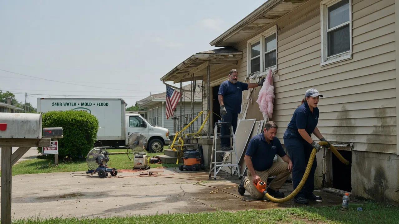 Water Damage Repair in Hinton, OK near me
